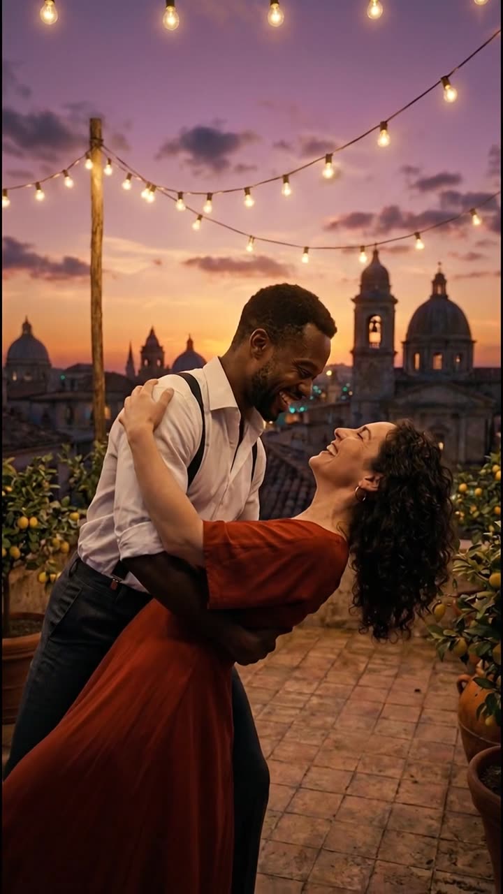 Still from Rooftop Tango